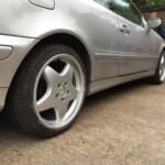 Silver Mercedes alloys