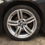 silver BMW rims