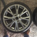 silver alloy rims