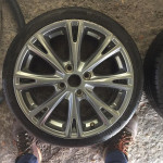 silver alloy rims