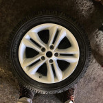 White rims