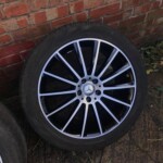Mercedes rims with thin spokes