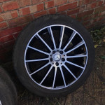 Mercedes rims with thin spokes