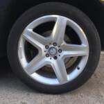 Silver Mercedes rims