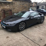 BMW with alloys